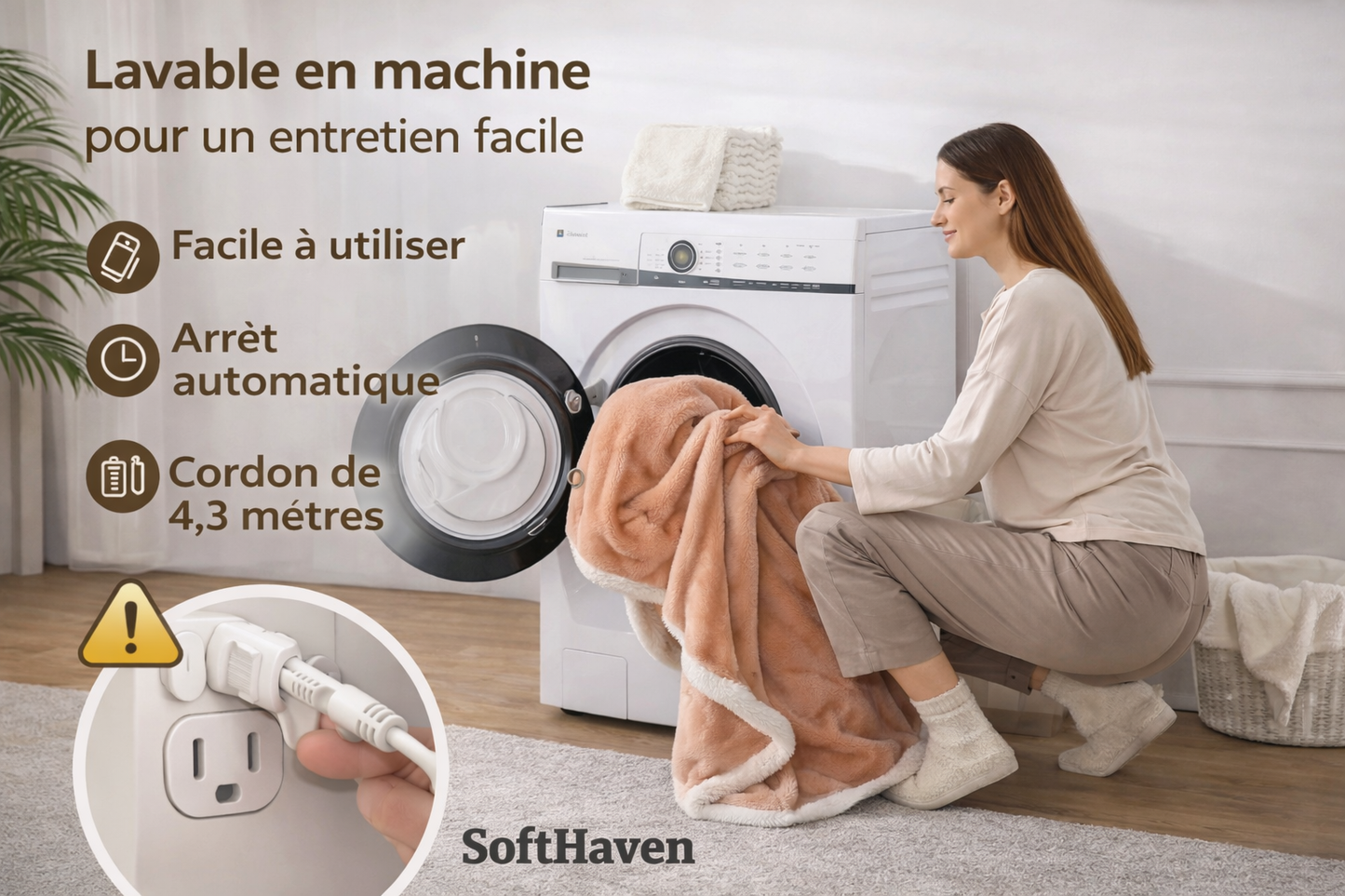 Plaid Chauffant SoftHaven